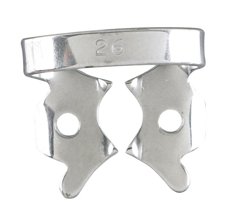 Miltex Instrument 76D-26 Rubber Dental Dam Clamp #26 Lower Molars Miltex Instrument 76D-26 Rubber Dental Dam Clamp #26 Lower Molars